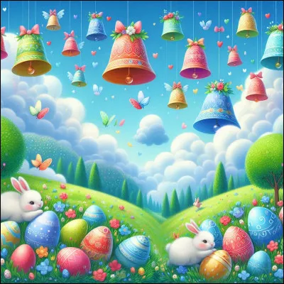 Par o&ugrave; passent les cloches pour arriver pour P&acirc;ques ?