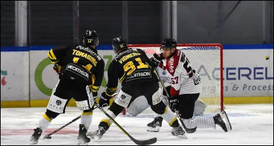 Comment se nomme le trophée récompensant le champion de France de hockey sur glace, qui est aussi le nom de la division élite du championnat ?