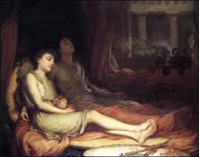 En 1874, quel préraphaéliste a réalisé cette allégorie intitulée ''Le Sommeil et son demi-frère la Mort'' ?