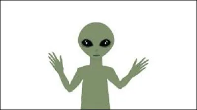 On a imaginé qu'un Martien serait un petit homme ...