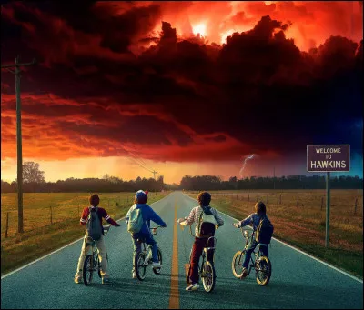 Où se situe la ville de Hawkins dans la série ?