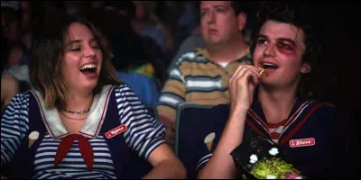 Retrouve le nom du film dont assistent Steve et Robin au cinéma.