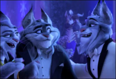 À la fin du film, Bellwether blesse Judy à la jambe en lui tirant dessus avec un pistolet.