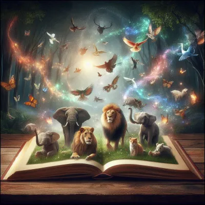 Dans une fable de La Fontaine, de quoi les animaux sont-ils malades ?