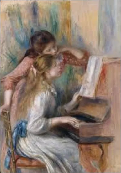 Edouard Manet a-t-il peint ce tableau intitul&eacute; "Jeunes Filles au piano" ?