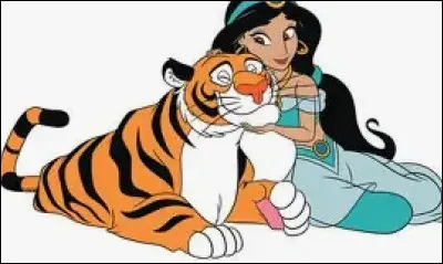 Quel est l'animal de compagnie de la princesse Jasmine dans ''Aladdin'' ?