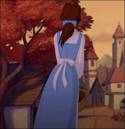 Quel accessoire porte Belle dans ''La Belle et la Bête'' ?