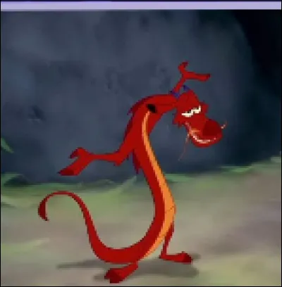 Quel est le nom du dragon qui accompagne Mulan dans ses aventures ?