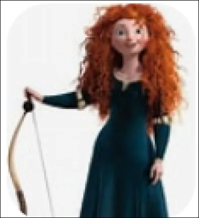 Quel est le nom de la princesse dans le film ''Rebelle'' ?