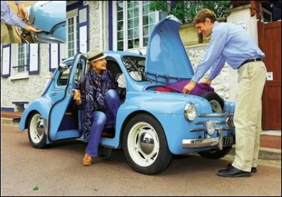 Sortie après guerre cette auto fut surnommée la motte de beurre. C'est une...