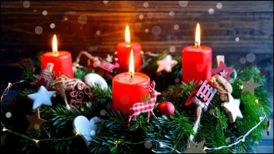 Comment s'appelle la couronne de l'Avent allemande ?