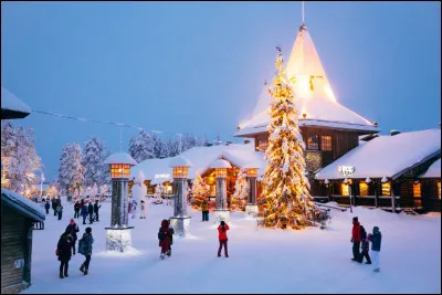 Où habite officiellement le Père Noël ?