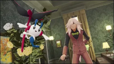 Quel personnage mystérieux de Pokémon X/Y accompagné de son Floette fais son apparition dans l'histoire ?