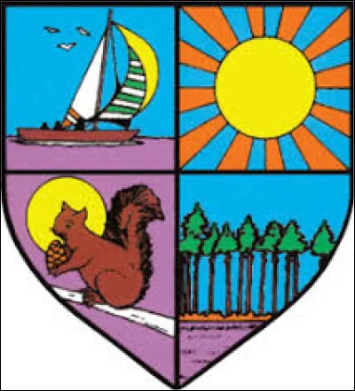 Nous terminons avec le joli blason de Vielle-Saint-Girons. Commune néo-aquitaine au bord de l'océan Atlantique, sur la Côte d'Argent, elle se situe dans le département ...