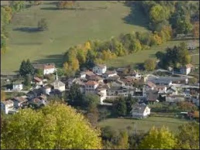Commune Iséroise, La Chapelle-du-Bard se situe en région ...