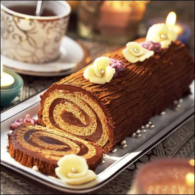 De quel siècle date la première conception de la bûche de Noël ?