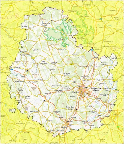 Quel est le nom de la ville, préfecture de la Côte-d'Or et chef-lieu de la région Bourgogne-Franche-Comté ?