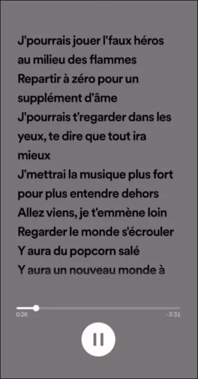 Qui chante ''Popcorn Salé'' ?