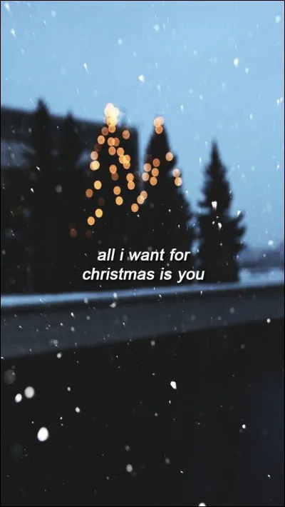 Qui chante ''All I Want For Christmas Is You'' ?
