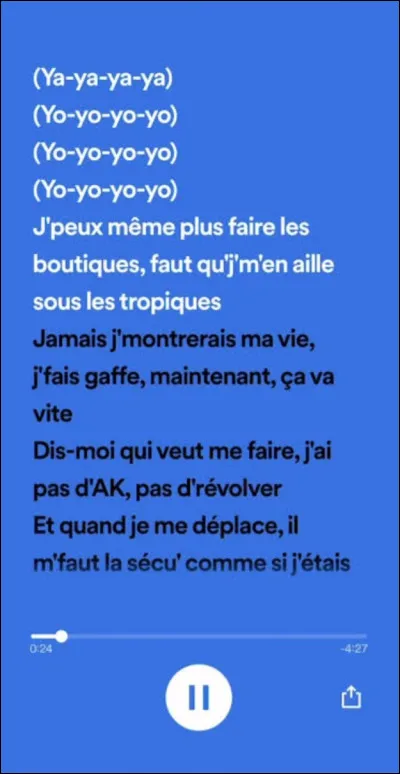 Qui chante ''La Faille'' ?