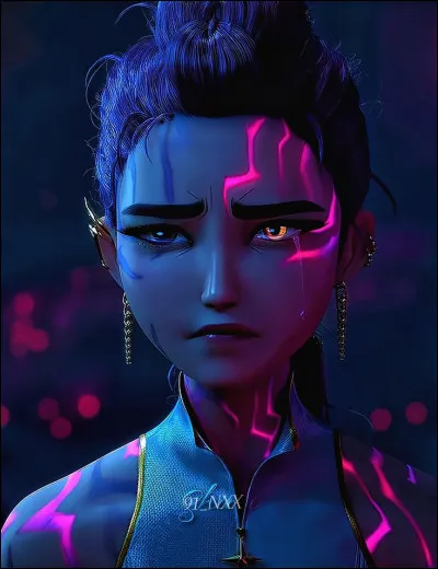 Voici Rumi !
Mais comment a-t-elle eu ses marques ?