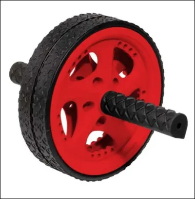 Quel est le nom de cette roue, accessoire de fitness qui permet de renforcer les muscles du buste ?