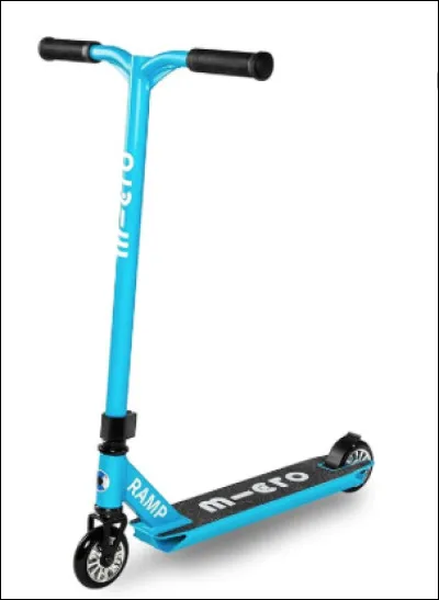 Quel est le nom de cette trottinette de sport à 2 roues permettant de faire des figures de style ?