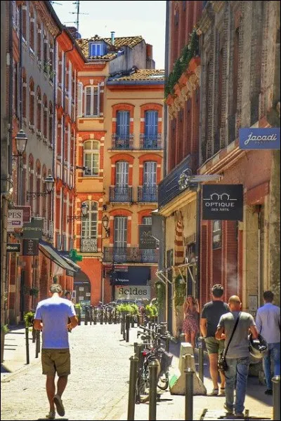 Quelle est la ville française surnommée "la ville rose" ?