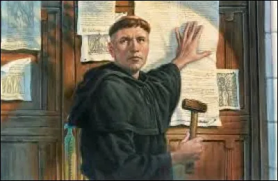 En quelle ann&eacute;e a-t-il publi&eacute; les cantiques "Ein feste Burg ist unser Gott" ?