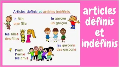 Articles : En grammaire, on les appelle aujourd'hui ''d&eacute;terminants". Toutefois, (&agrave; l'ancienne) quels sont les articles d&eacute;finis ?