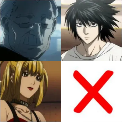 Lequel de ces personnages te serait le plus utile dans ''Death Note'' ?