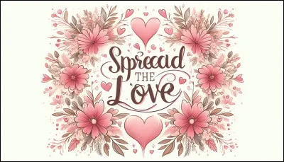Pour la Saint-Valentin, vous entendrez "spread the love ! ". Que cela signifie-t-il ?