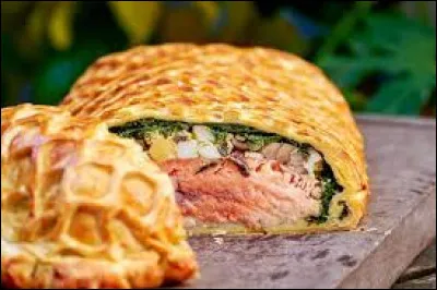 A vous de trouver l'origine de ce Koulibiac de saumon !