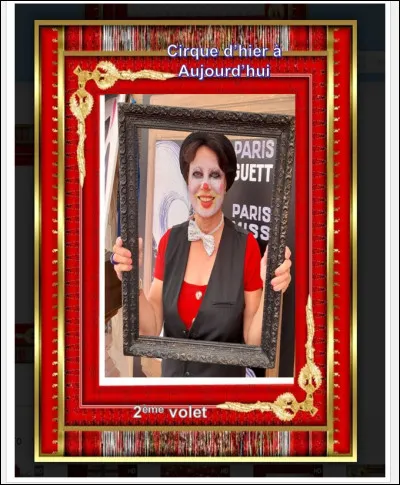 J'ai vraiment pris plaisir à jouer le clown.......Oui ! c'est bien moi . On cite toujours deux catégories de clowns, le clown blanc maître de la piste et l'auguste au nez rouge. Entre les deux mon cur balance. Quel est le plus ancien type de clown ?