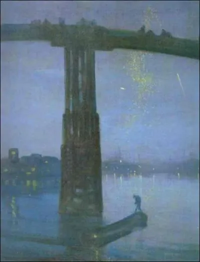 Quel peintre amricain a ralis 'Nocturne en bleu et or : le vieux pont de Battersea' ?