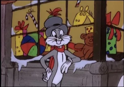 Qui se trouve devant une vitrine de magasin de jouets ?