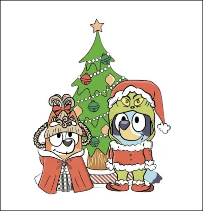 L'une est déguisée en Cindy Lou et l'autre en Grinch. Qui sont ces personnages ?