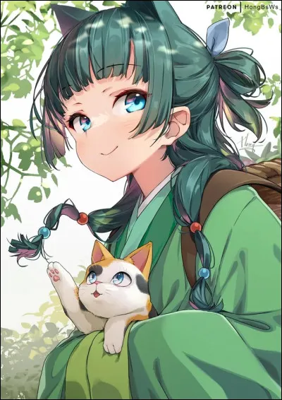 Comment a réagi le seigneur Jinshi en voyant Maomao sans maquillage ?