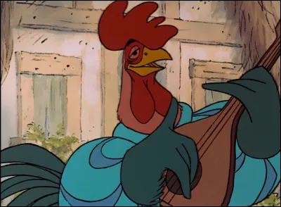 Dans quel "Classique d'animation" Disney retrouve-t-on le coq m&eacute;nestrel Adam de La Halle ?