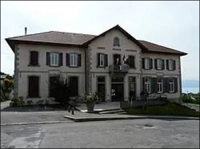 Village de l'arrondissement de Thonon-les-Bains, Marin se situe dans le département ...