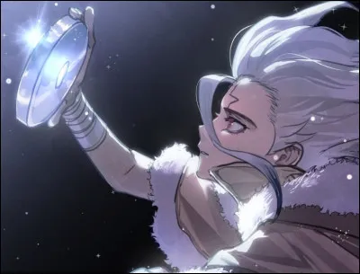 Qui est la troisième personne dépétrifiée que voit Senku ?