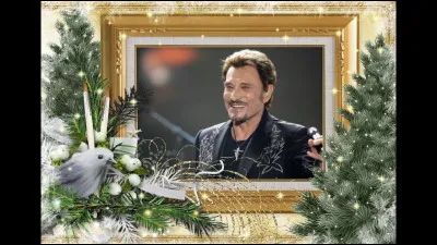 À qui Johnny Hallyday a-t-il dédié le titre "Mon plus beau Noël" ?