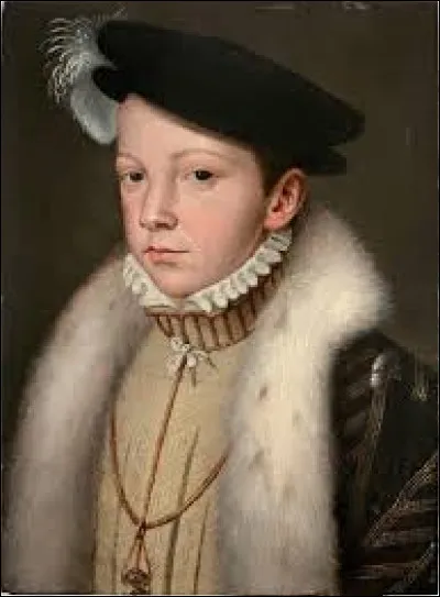 5 décembre 1560 : 

Le roi de France, François II, n'est plus. Quel souverain monte alors sur le trône ? (Photo : François II).