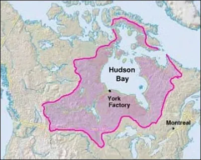 &Agrave; c&ocirc;t&eacute; de quel pays se trouve la baie d'Hudson ?