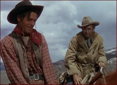 Avec qui James Stewart partage-t-il le haut de l'affiche (&agrave; gauche sur la photo) ?