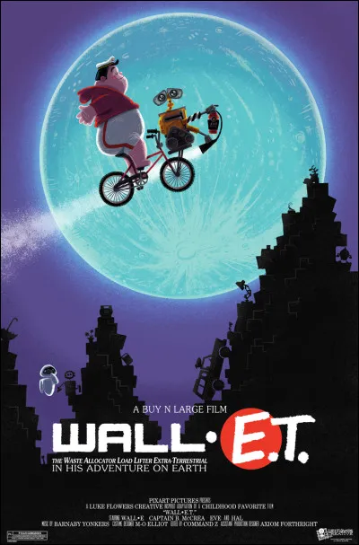 Quel est le film où un robot nommé WALL-E nettoie la Terre ?