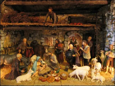 Quel personnage de la crèche est d'origine provençale ?