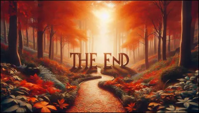 Ce long quiz se termine, il est temps pour moi de...