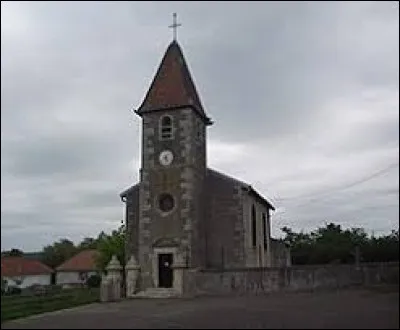Voici l'église Saint-Martin, à Manoncourt-en-Woëvre. Village de Lorraine, dans le Toulois, il se situe dans le département ...