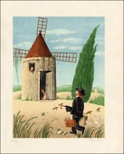 Quel &eacute;crivain est l'auteur du recueil de nouvelles "Lettres de mon moulin" paru en 1869 ?